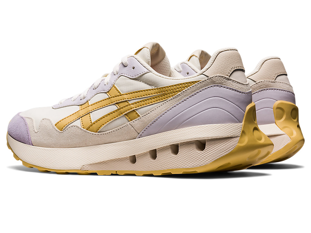 Women's Asics Jogger X81 Sneakers Cream / Brown | 8760-GEWMH