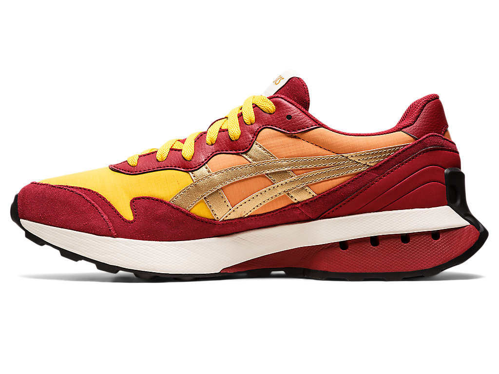 Women's Asics Jogger X81 Sneakers Orange / Burgundy | 2439-JHKMU