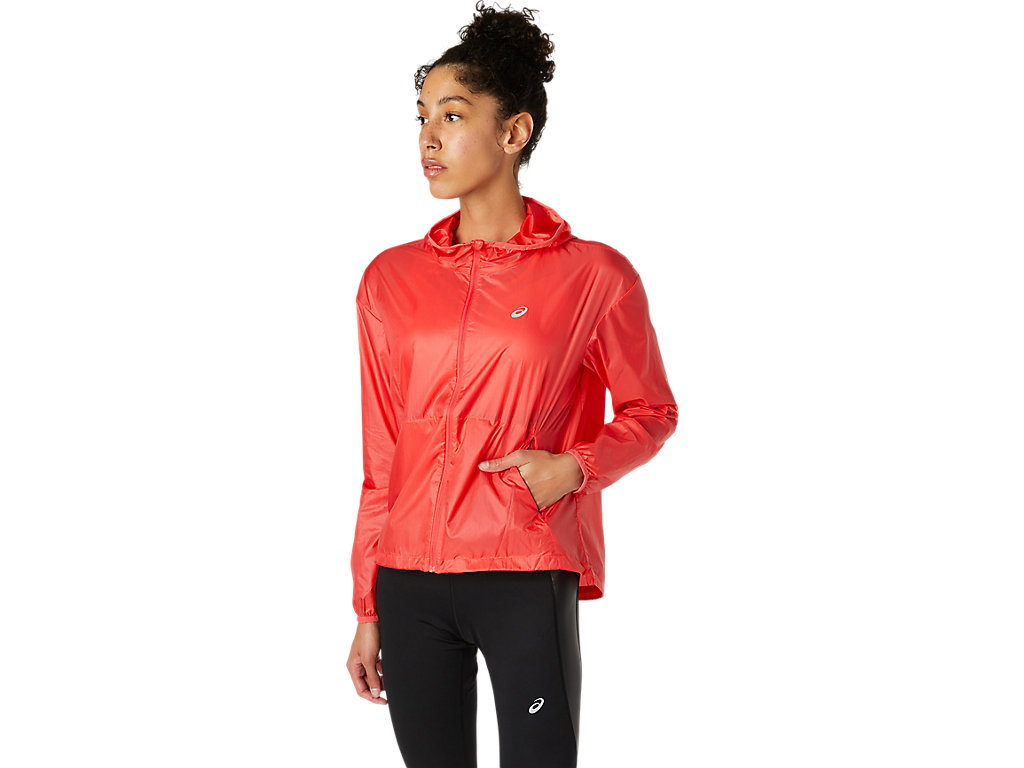 Women's Asics Kasane Solid Jackets Pink | 6470-ZAFGN