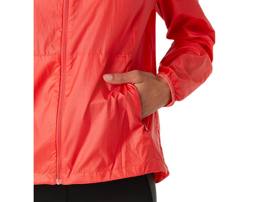 Women's Asics Kasane Solid Jackets Pink | 6470-ZAFGN