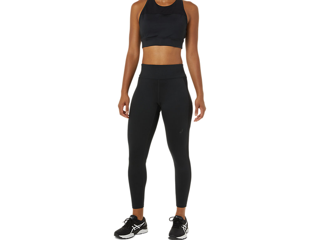 Women\'s Asics Kate 7/8 Leggings Black | 3659-KDWCR