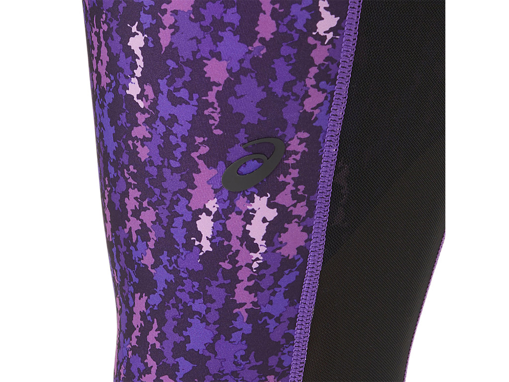 Women's Asics Kate Pocket Capri Leggings Purple / Black | 7352-XQFKD