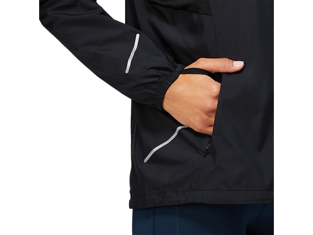 Women's Asics Lite-Show Jackets Black | 1794-MYGVL