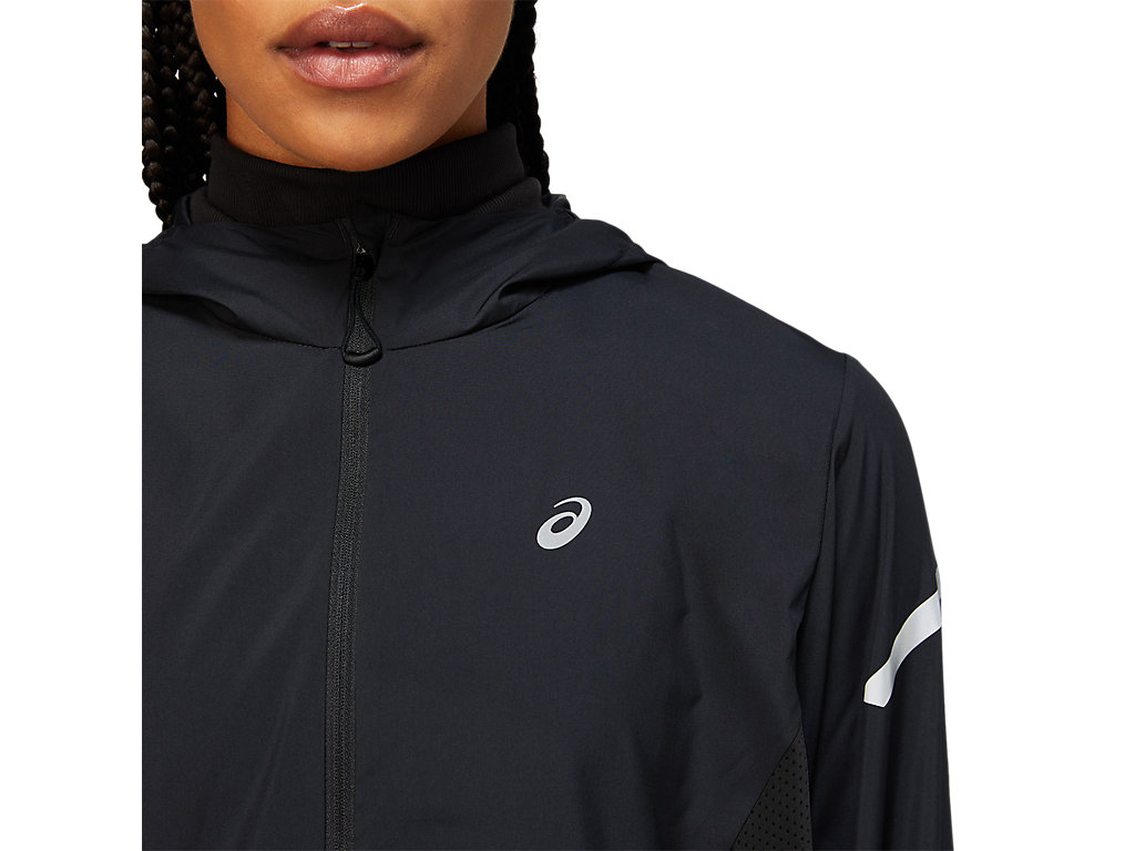 Women's Asics Lite-Show Jackets Black | 1794-MYGVL