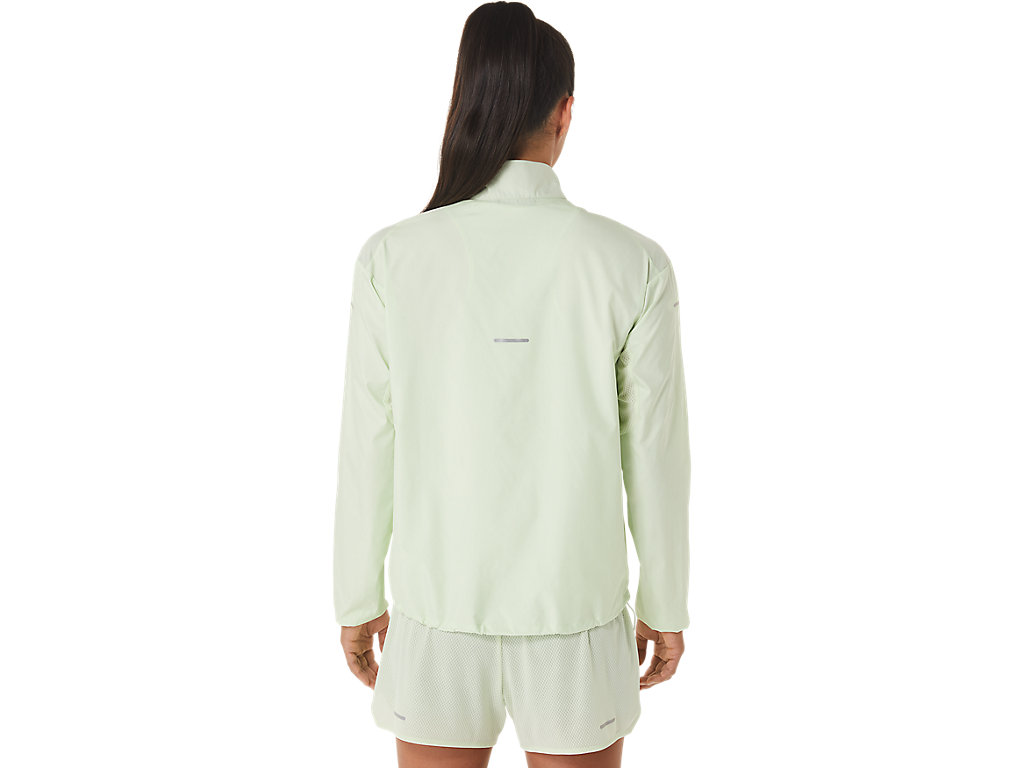 Women's Asics Lite-Show Jackets Green / Purple | 1034-PYEBV