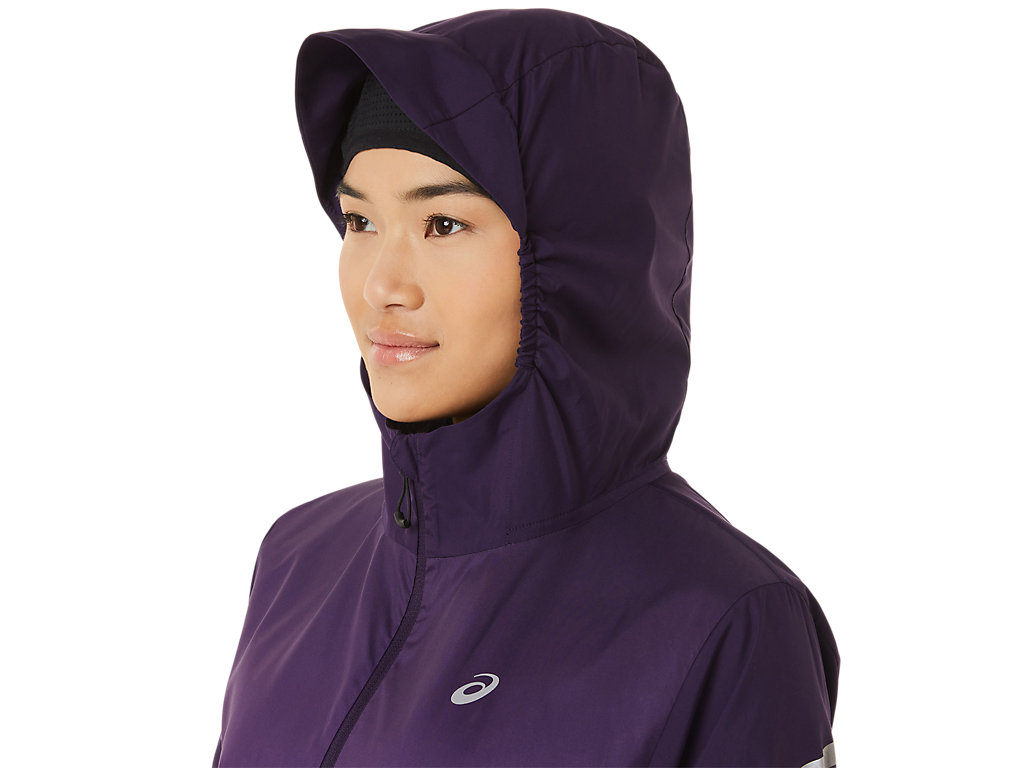 Women's Asics Lite-Show Jackets Purple | 1093-QMSAH