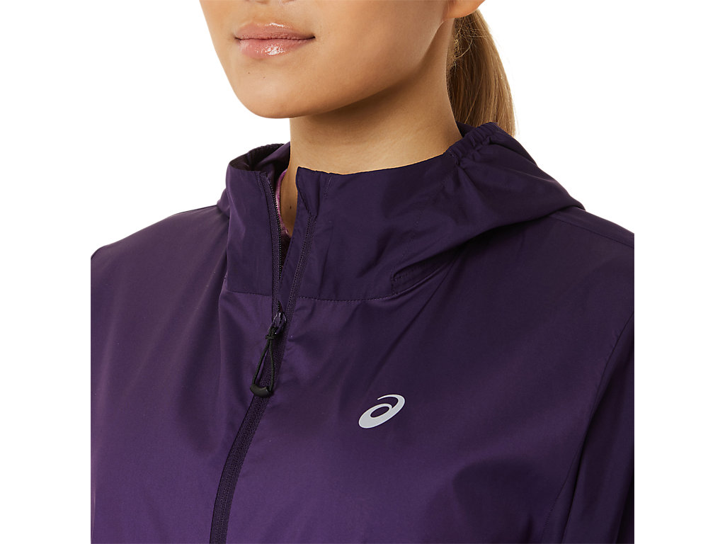 Women's Asics Lite-Show Jackets Purple | 1093-QMSAH