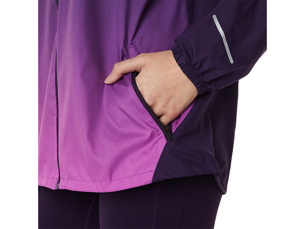 Women's Asics Lite-Show Jackets Purple | 1093-QMSAH