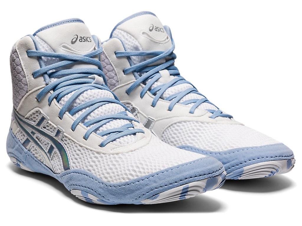 Women's Asics Matblazer Wrestling Shoes White / White | 0534-AFTRG