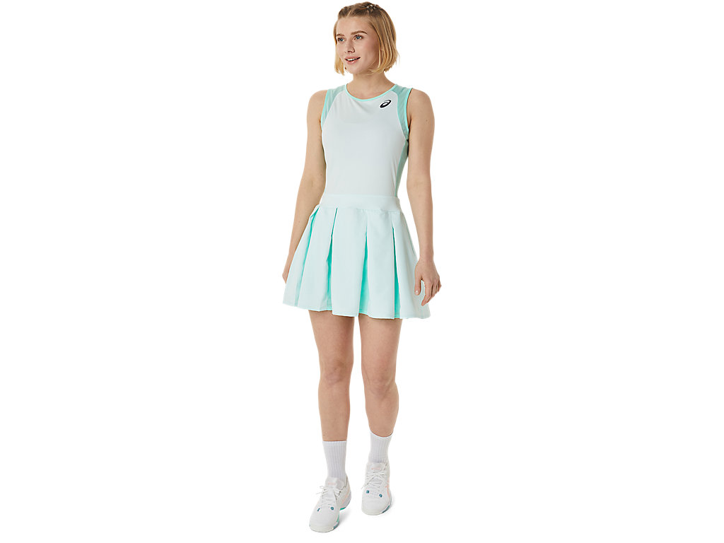 Women's Asics Match Skirts Green | 8291-DEYWK