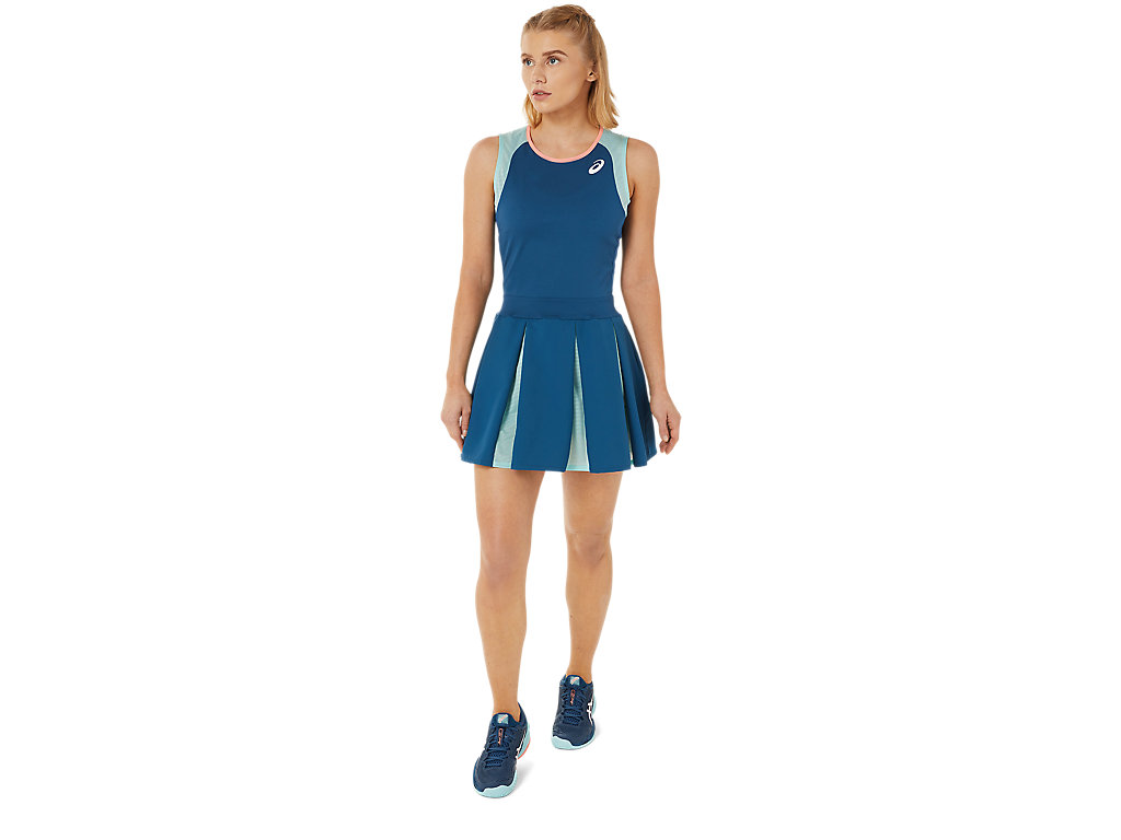 Women's Asics Match Skirts Light Indigo | 5324-FIUKE