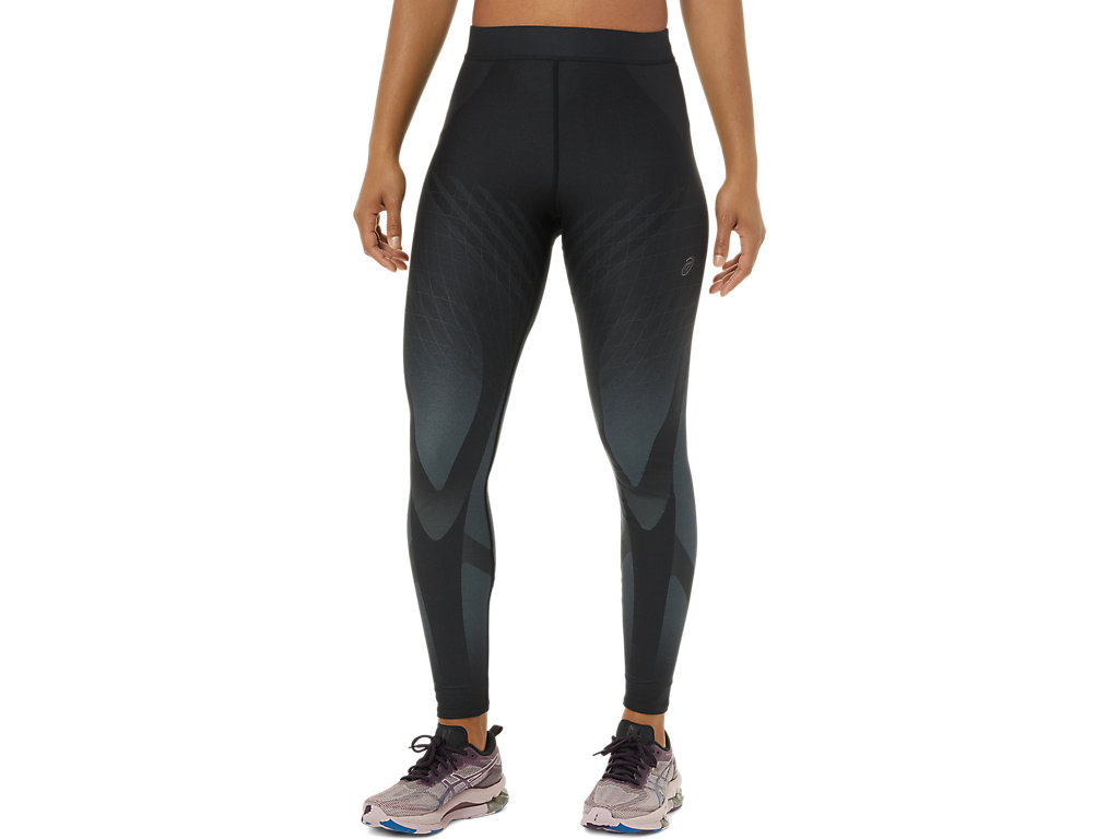 Women\'s Asics Metarun Leggings Black | 9012-BPOJK