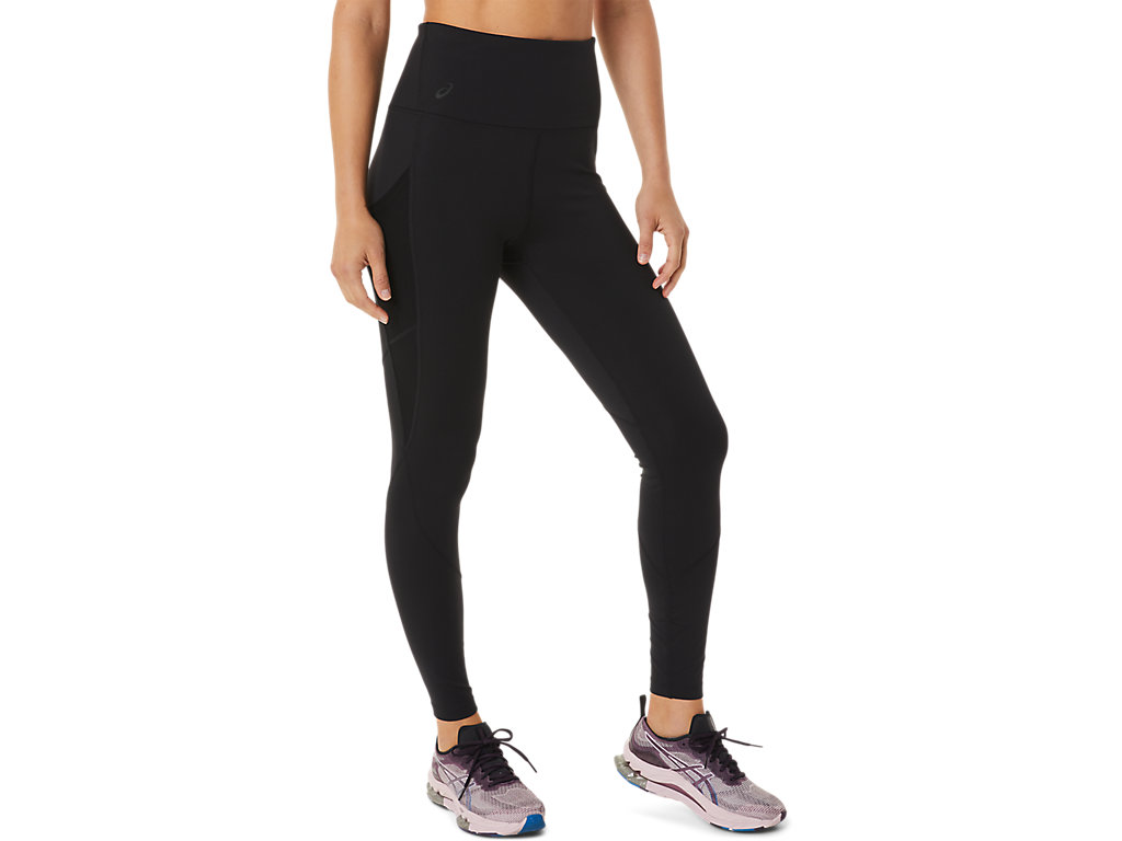 Women's Asics Movekoyo Training Leggings Black | 7368-UFVZQ