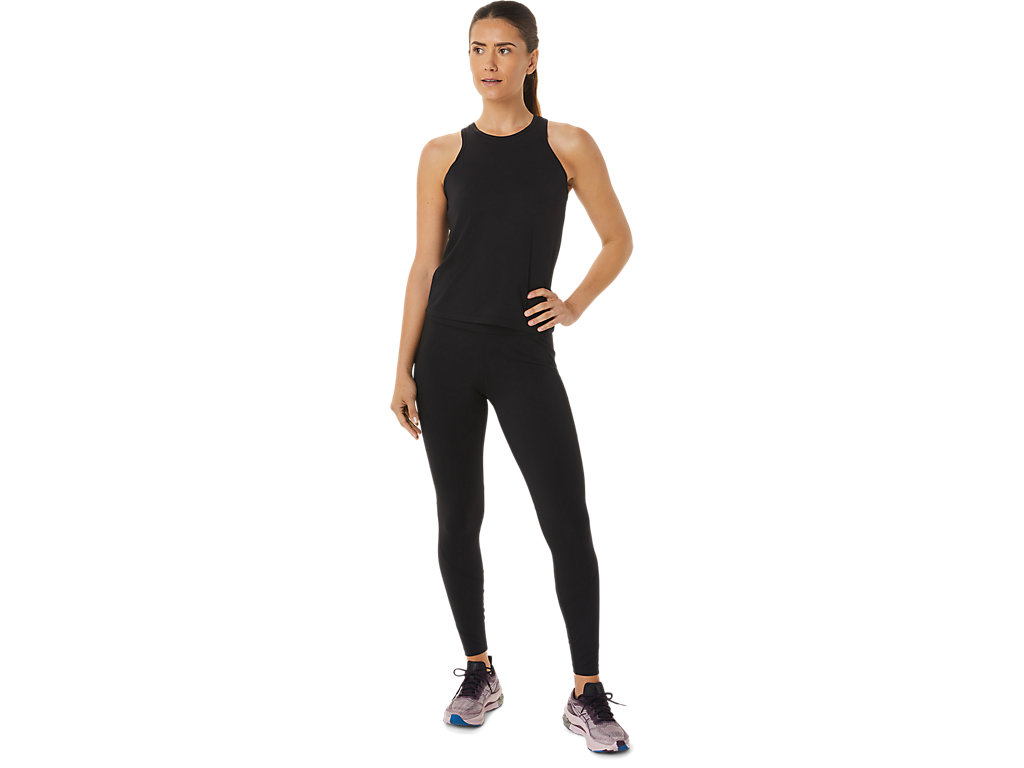 Women's Asics Movekoyo Training Leggings Black | 7368-UFVZQ