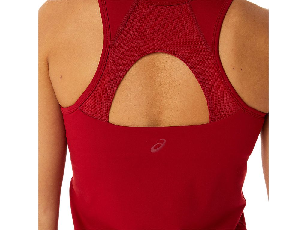 Women's Asics Movekoyo Training Sports Bra Red | 1657-DNIJR