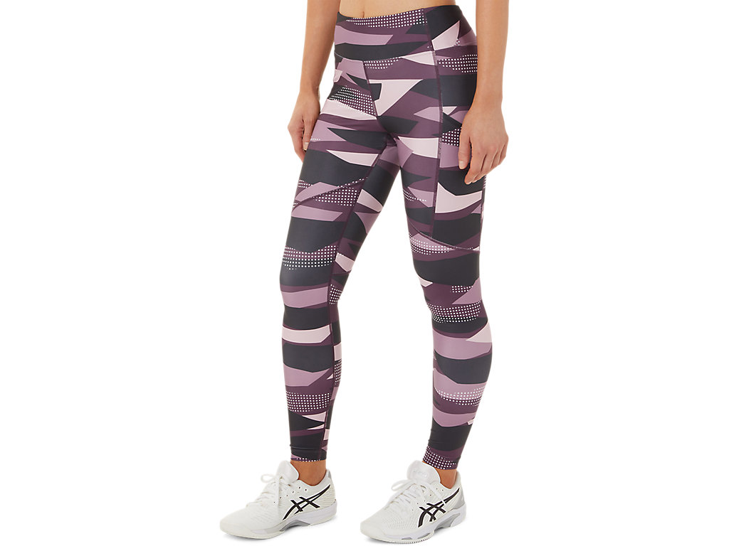 Women's Asics New Strong 92 Printed Leggings Rose | 3197-AUVBO