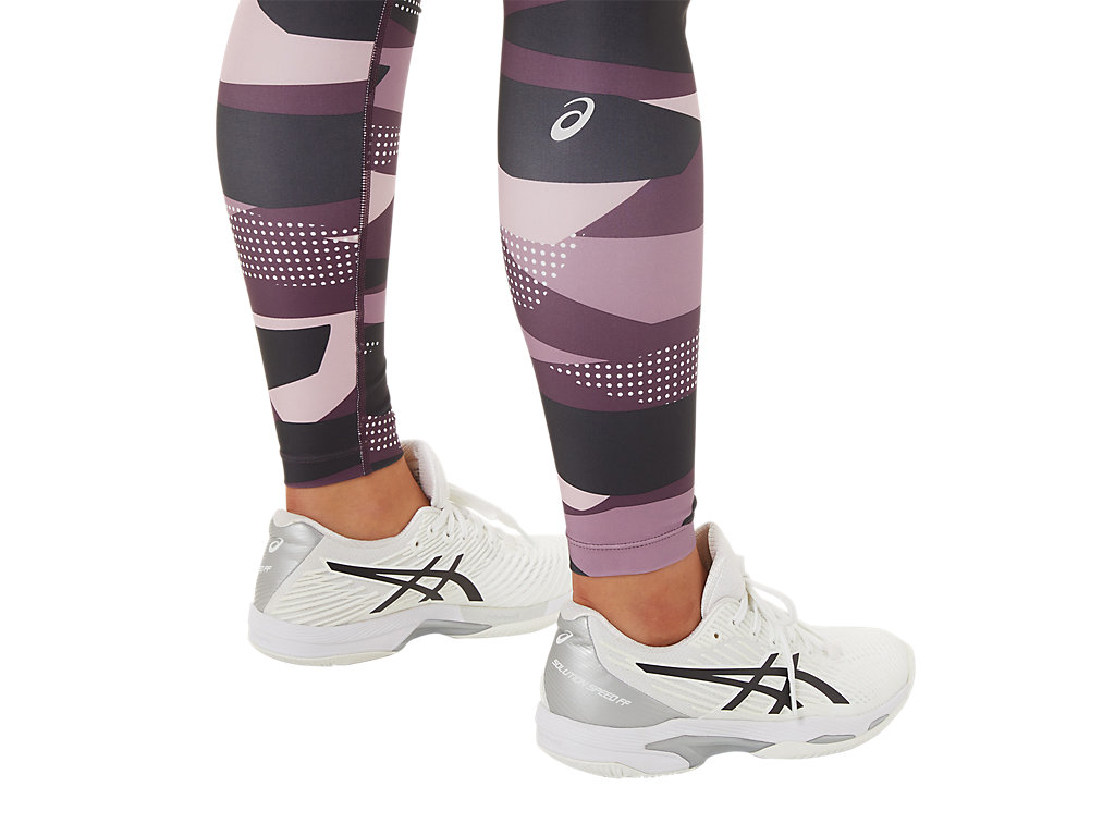 Women's Asics New Strong 92 Printed Leggings Rose | 3197-AUVBO