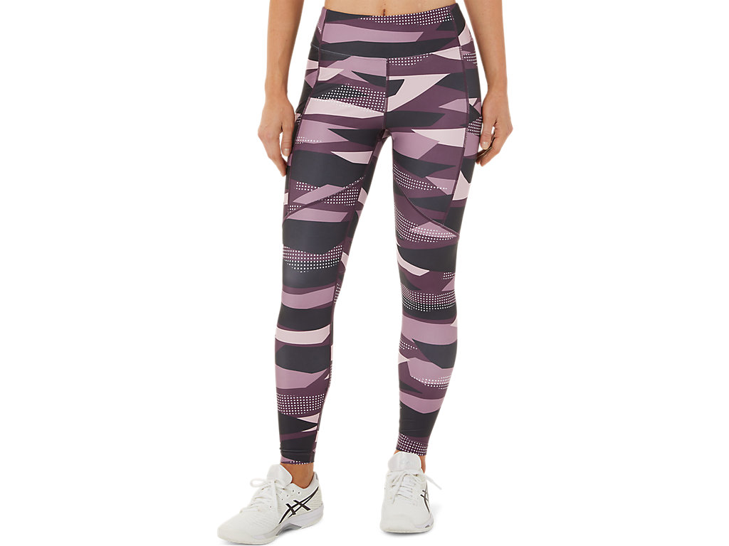 Women\'s Asics New Strong 92 Printed Leggings Rose | 3197-AUVBO