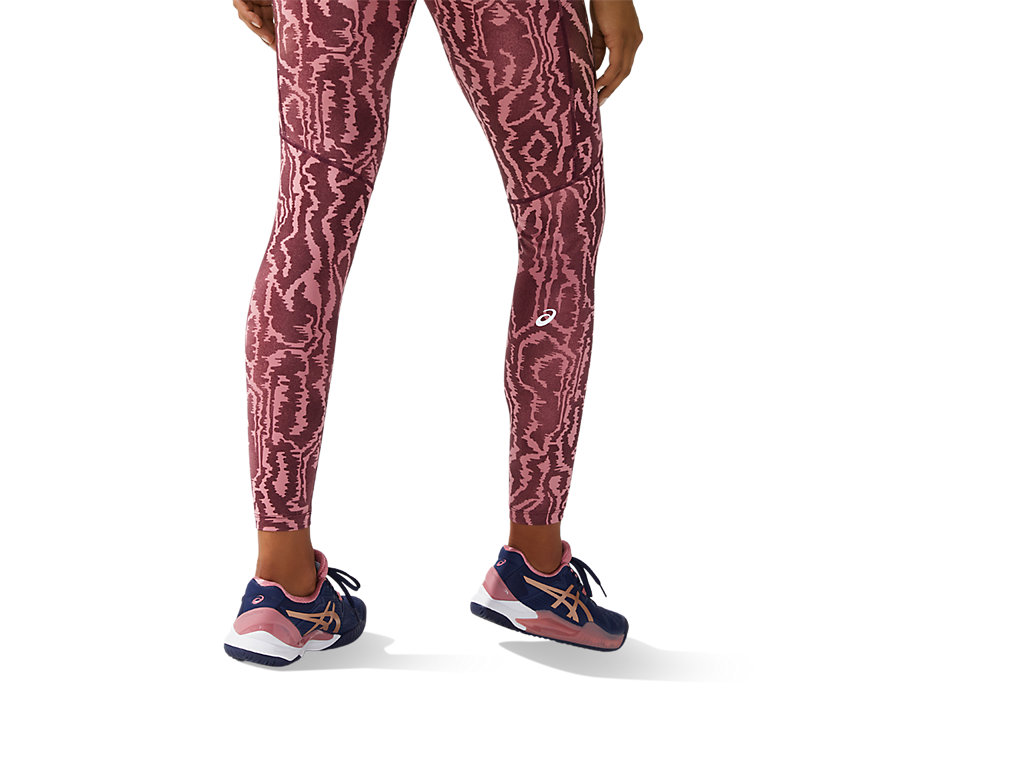 Women's Asics New Strong 92 Printed Leggings Fuchsia | 5162-BLSGZ