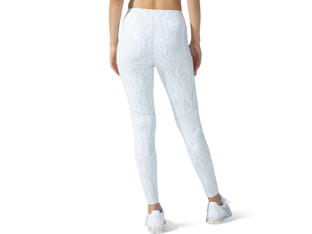 Women's Asics New Strong 92 Printed Leggings White | 6259-DEGQC