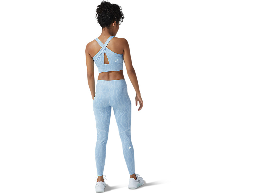 Women's Asics New Strong 92 Printed Leggings White | 9734-LHQAS