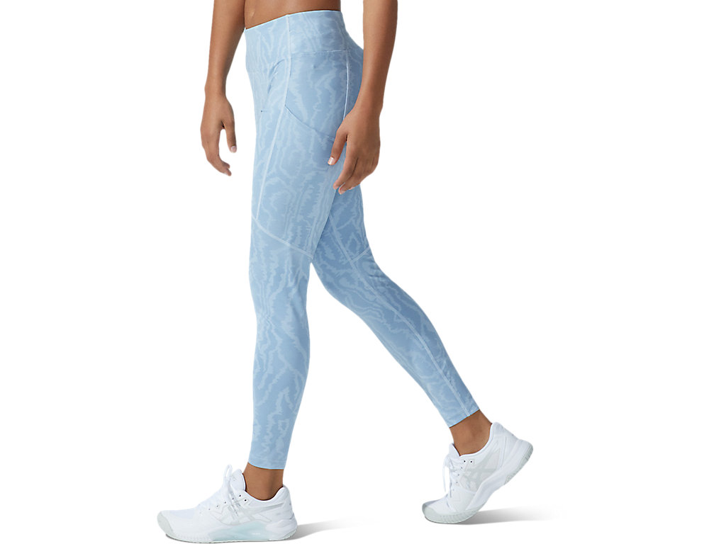 Women's Asics New Strong 92 Printed Leggings White | 9734-LHQAS