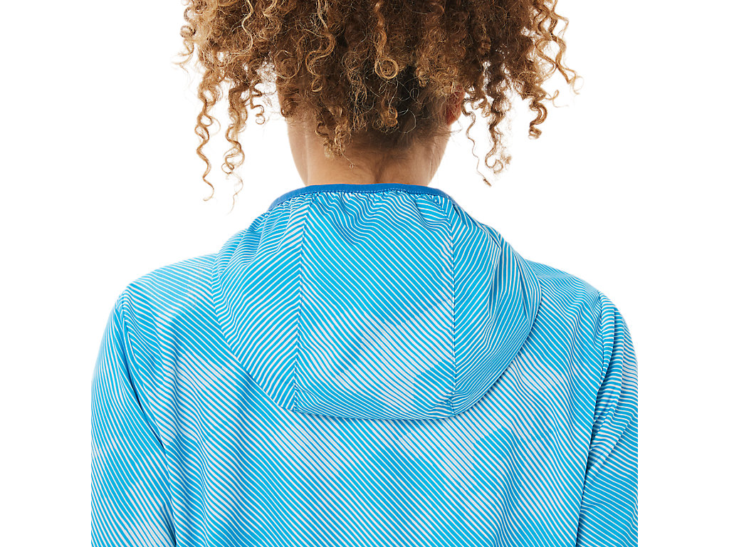 Women's Asics Packable Jackets Light Turquoise / Blue | 0621-LAUTF