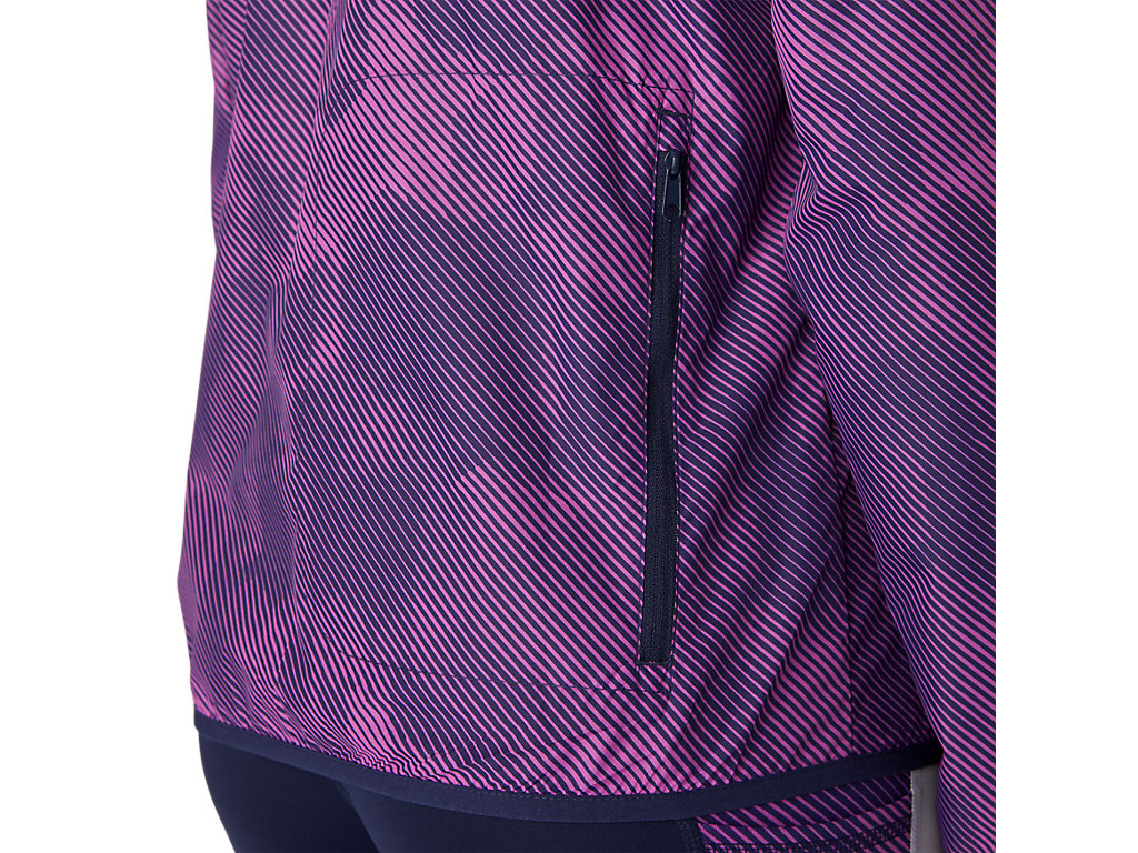 Women's Asics Packable Jackets Purple / Navy | 5802-JLFVZ