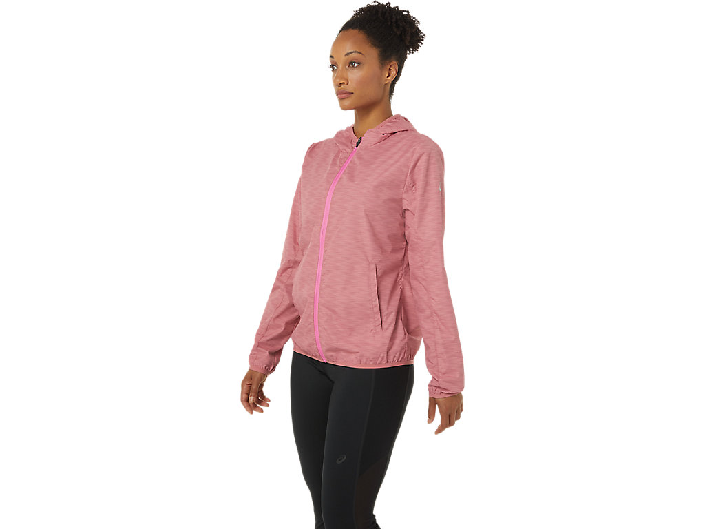 Women's Asics Packable Jackets Rose | 5670-TDJIQ