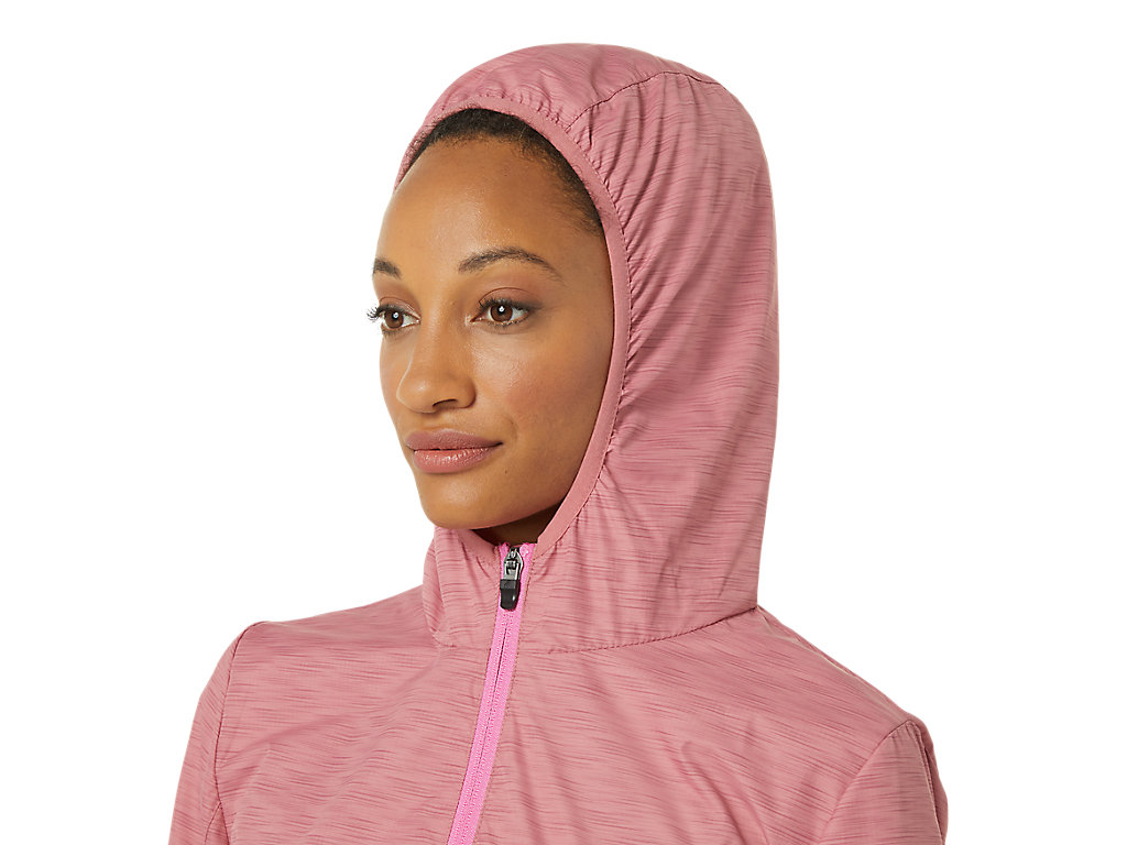 Women's Asics Packable Jackets Rose | 5670-TDJIQ