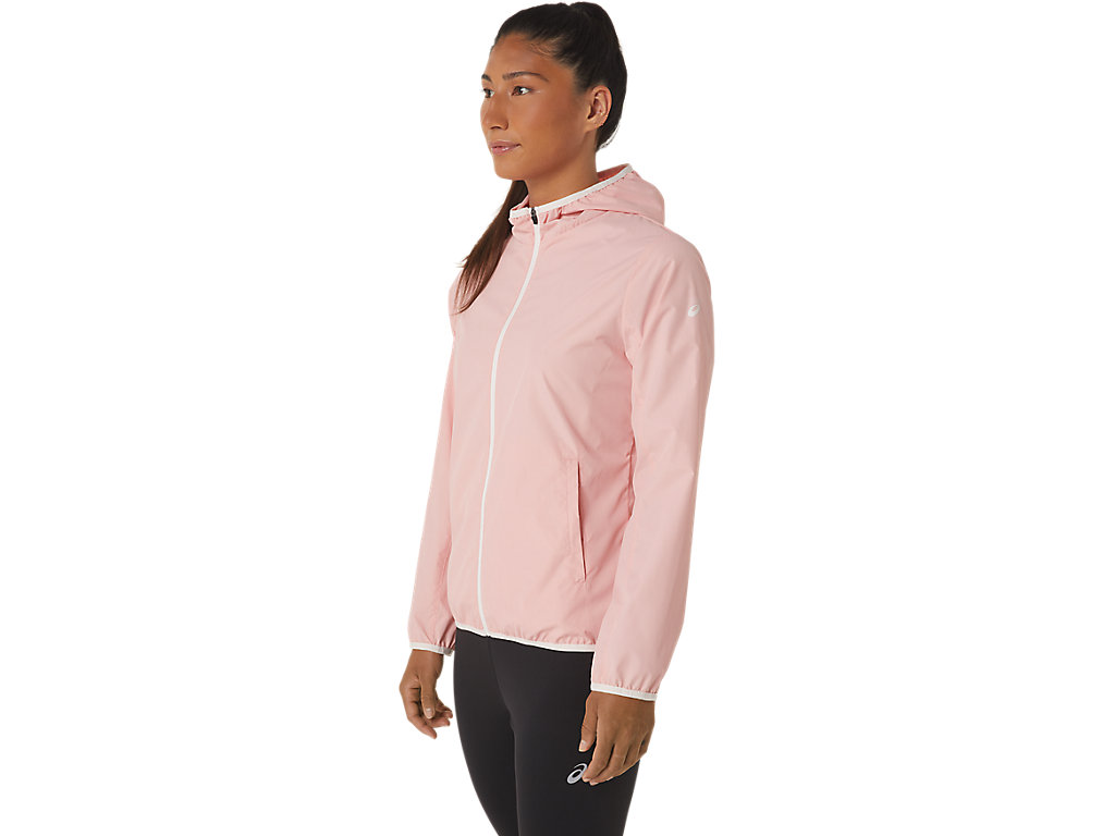 Women's Asics Packable Jackets Rose / Blue | 7389-AKQRS