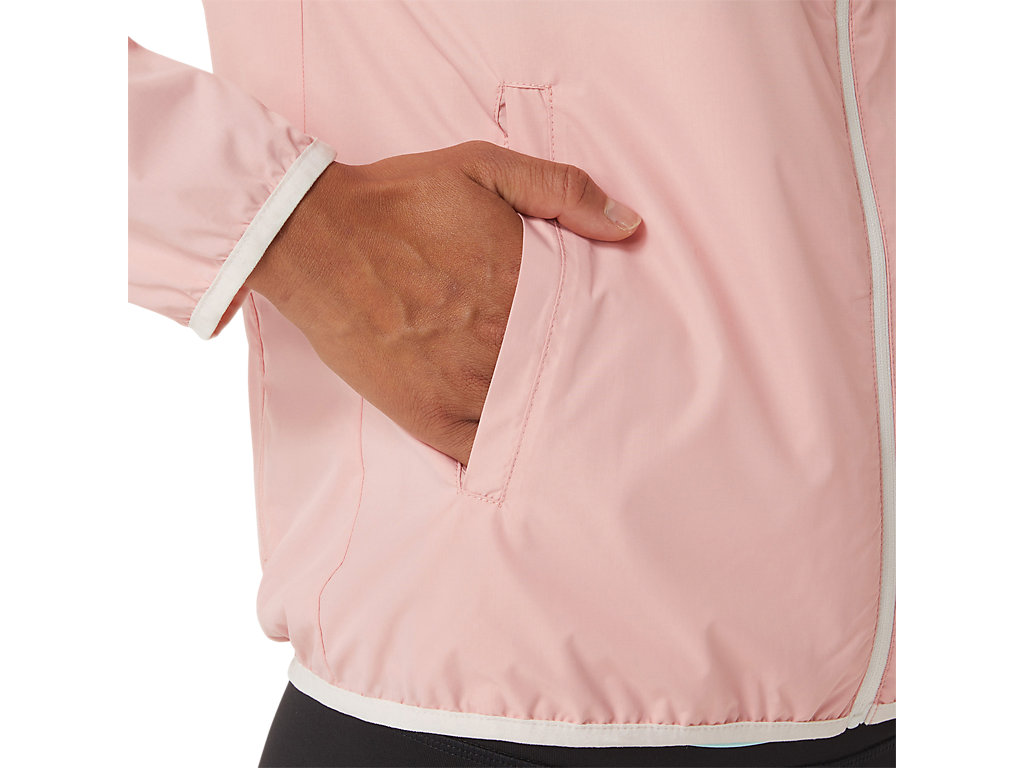 Women's Asics Packable Jackets Rose / Blue | 7389-AKQRS