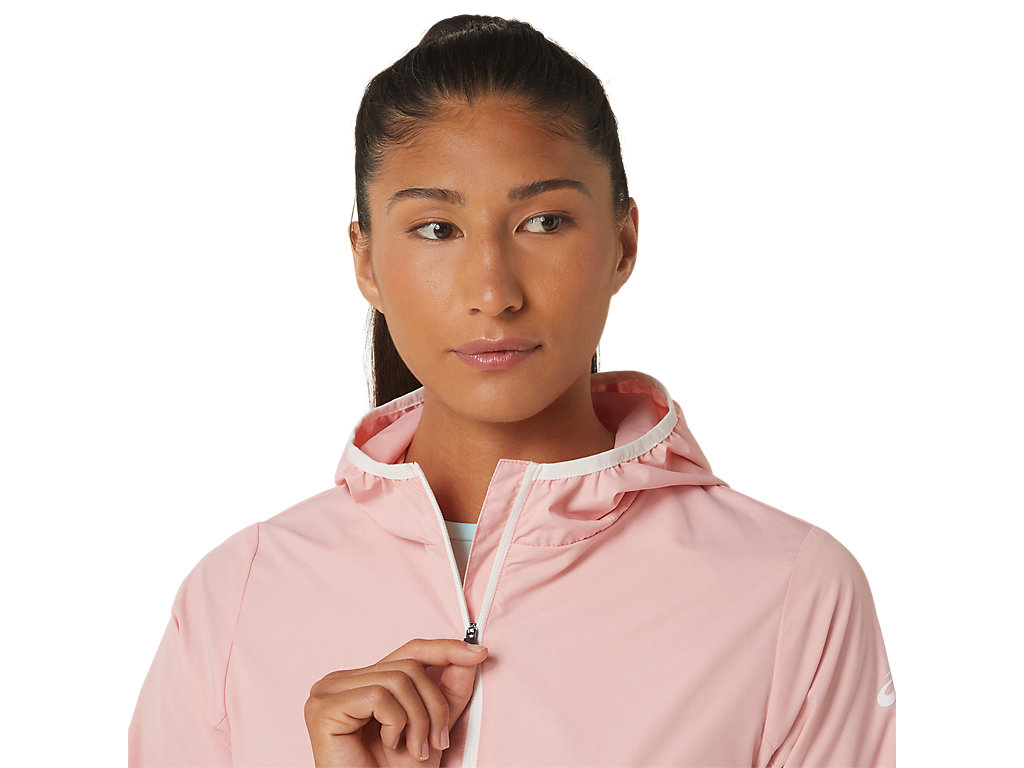 Women's Asics Packable Jackets Rose / Blue | 7389-AKQRS