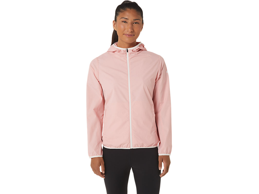 Women\'s Asics Packable Jackets Rose / Blue | 7389-AKQRS