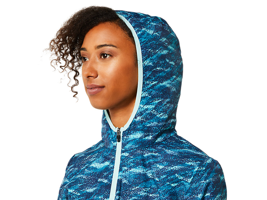 Women's Asics Packable Jackets Turquoise | 2315-QKVRE