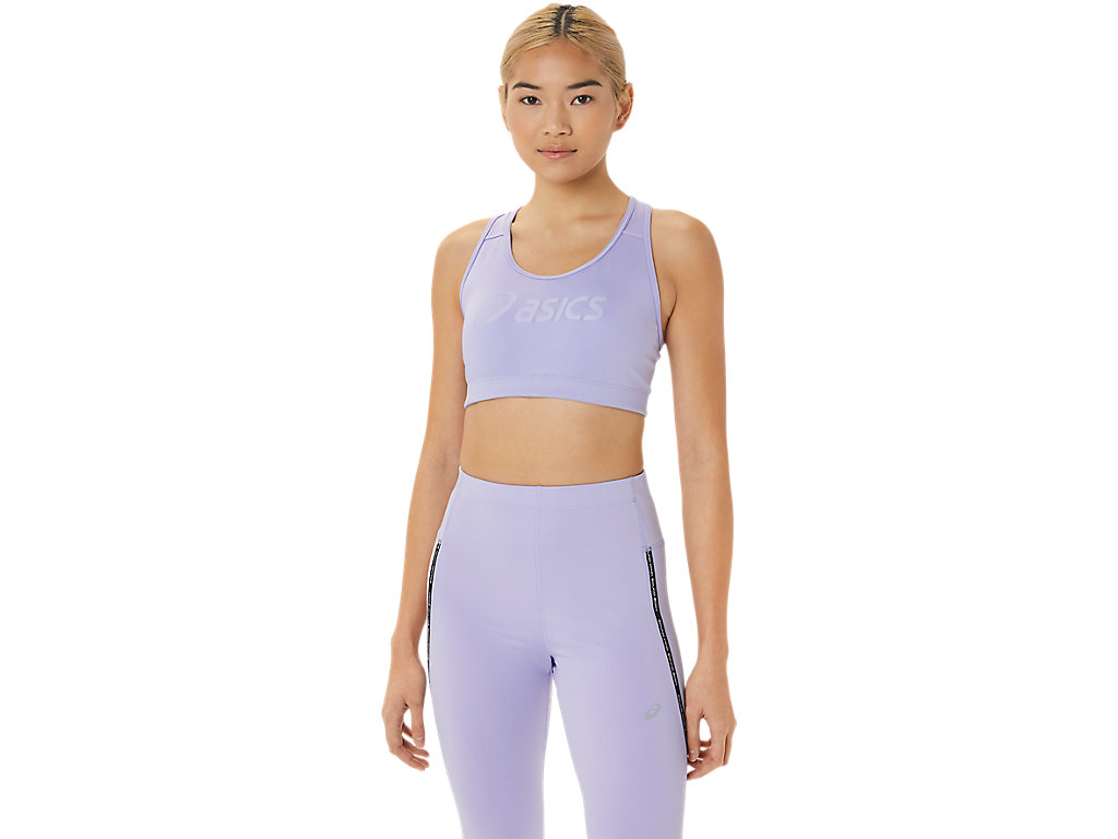 Women\'s Asics Padded Sports Bra Purple | 8961-ODXZW