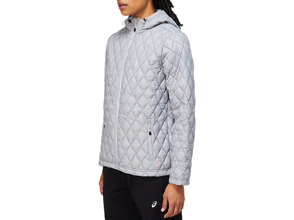 Women's Asics Performance Insulated Jackets Grey | 0317-MYXWN