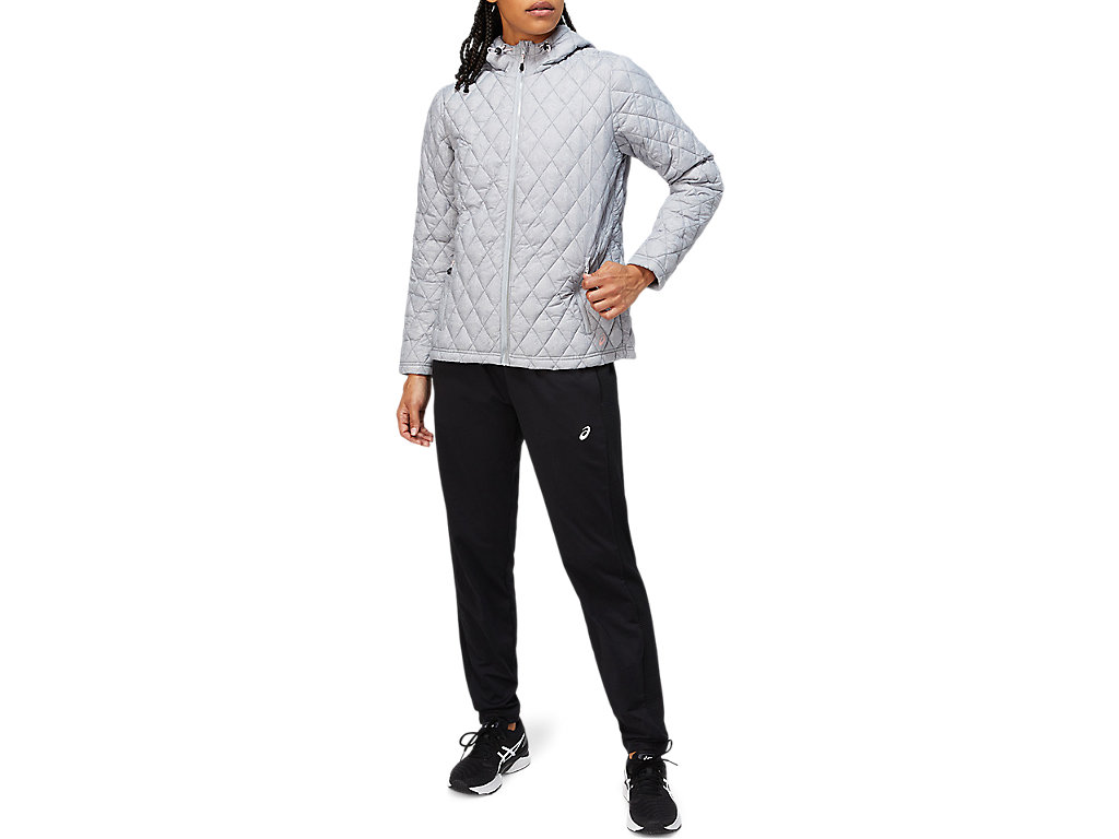 Women's Asics Performance Insulated Jackets Grey | 0317-MYXWN