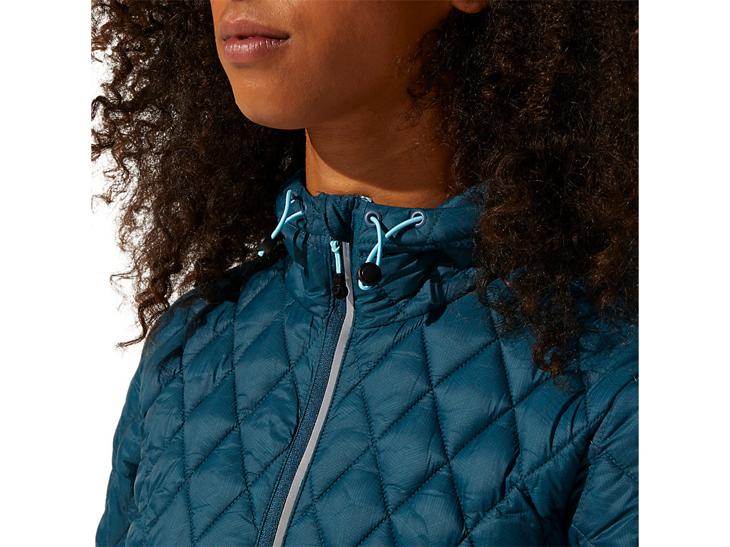 Women's Asics Performance Insulated Jackets Blue | 1780-FIPGX