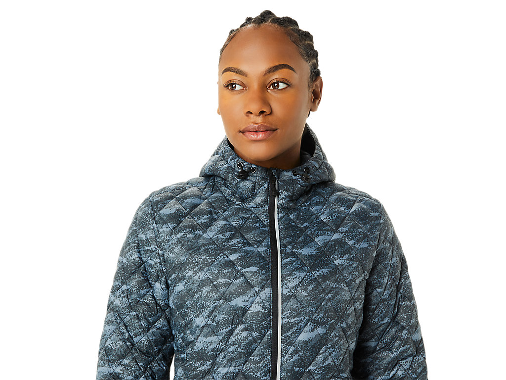 Women's Asics Performance Insulated Jackets Light Blue | 5681-CPSAH