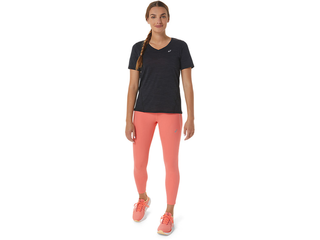 Women's Asics Race High Waist Leggings Pink | 2148-SKDMB