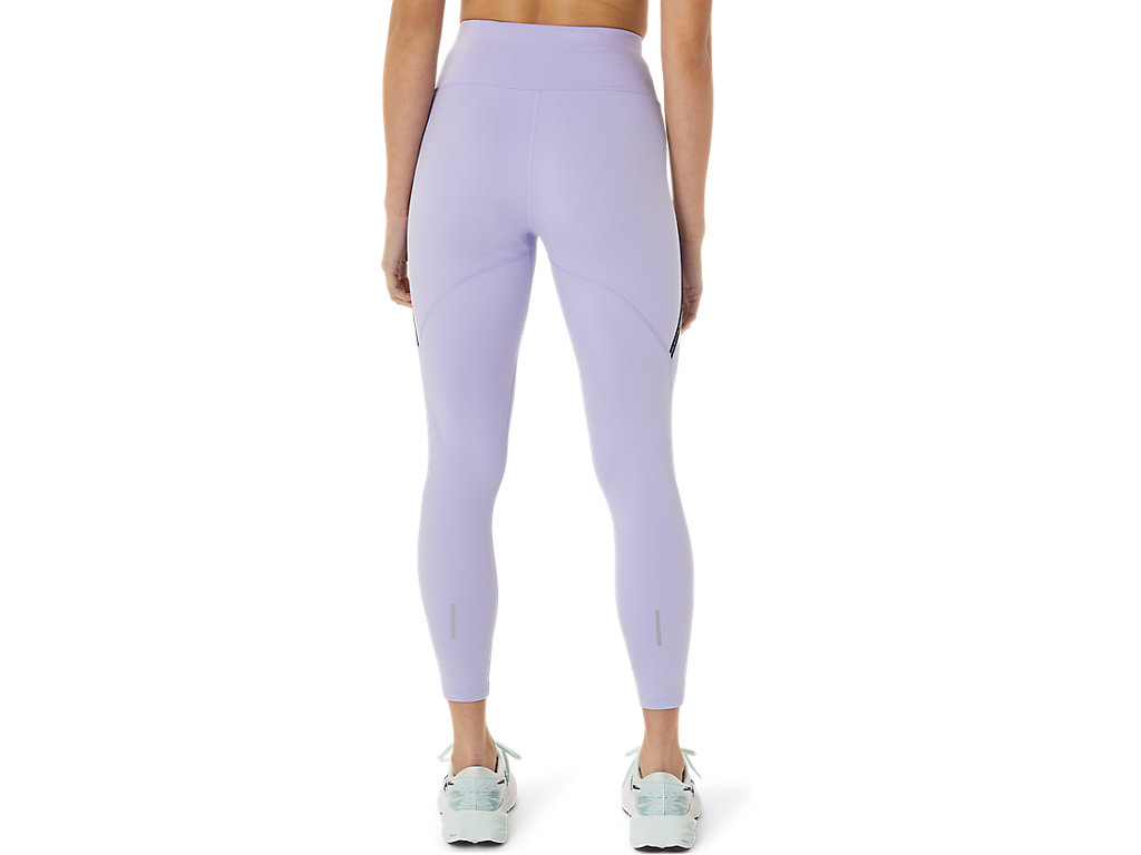 Women's Asics Race High Waist Leggings Purple | 3547-FGNBR