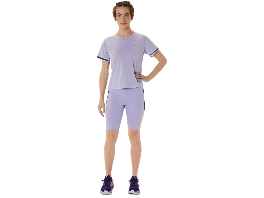 Women's Asics Race Sprinter Leggings Purple | 9786-HIFVQ