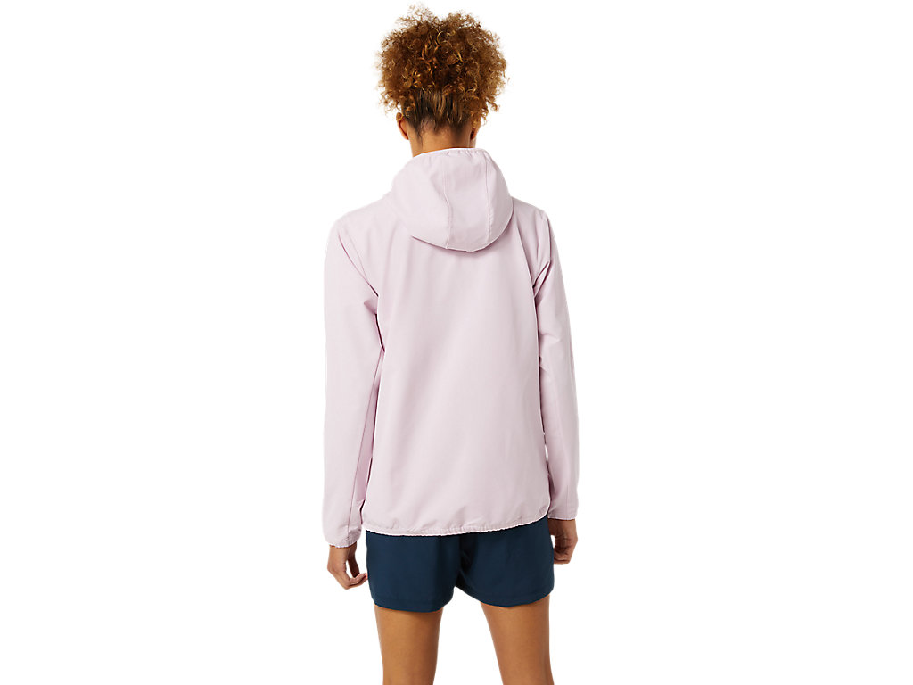 Women's Asics Ready-Set Jackets Rose / Blue | 0456-BAEVG