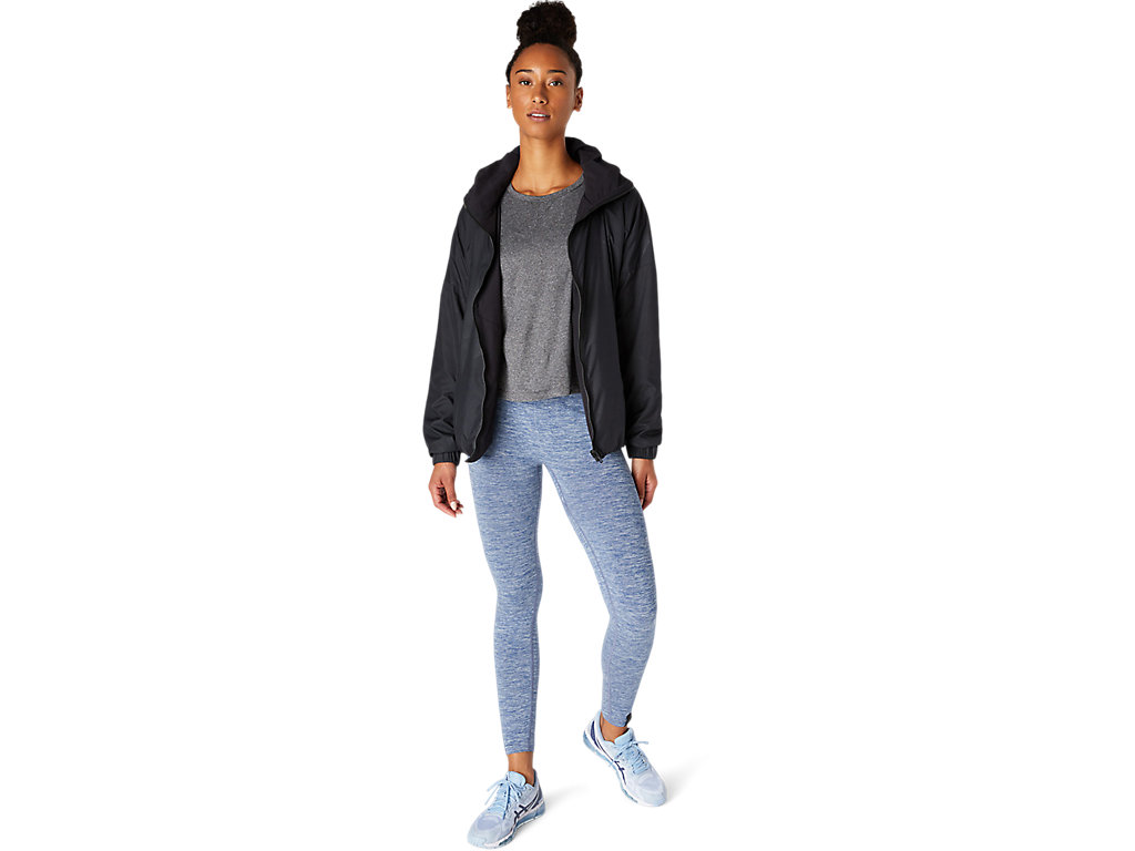 Women's Asics Reversible Jackets Black | 2937-TMPCH