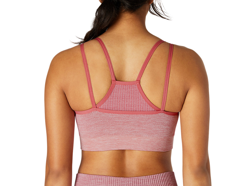 Women's Asics Reversible Seamless Sports Bra Rose | 0179-TPZGW