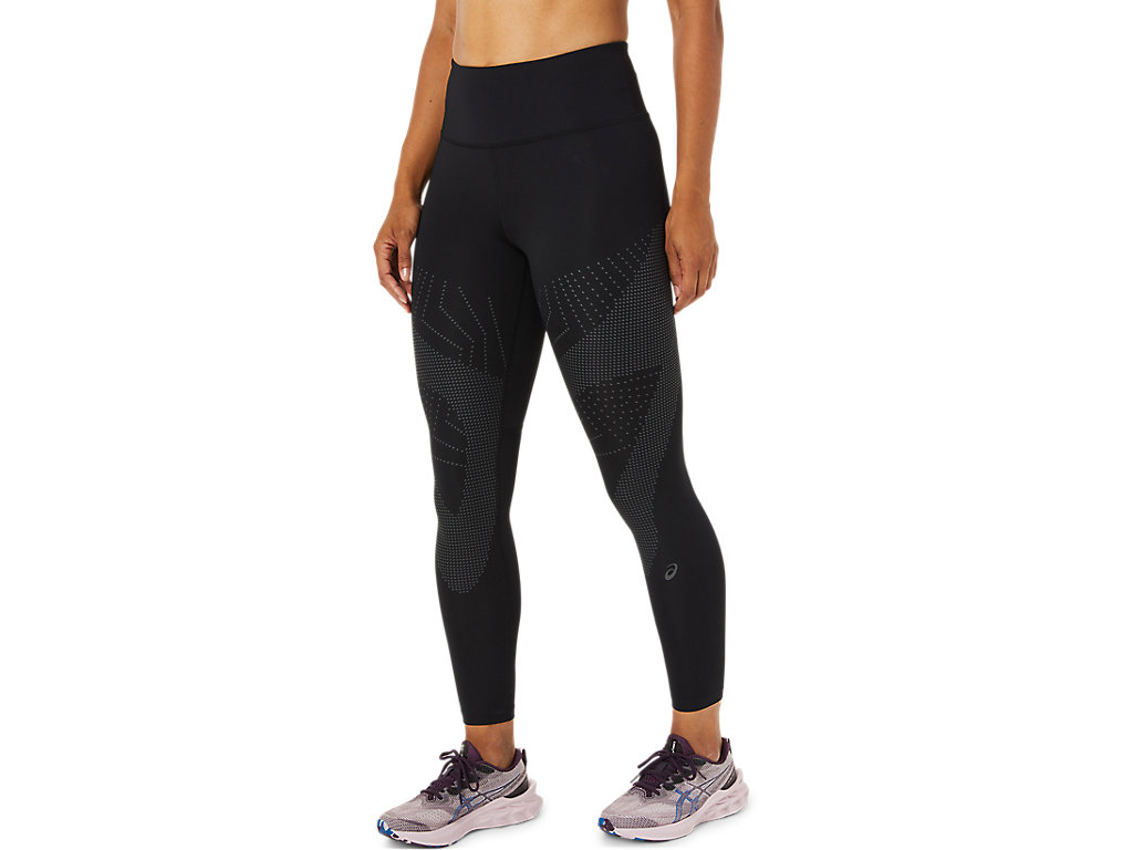 Women's Asics Road Balance Leggings Black | 0357-ZNSDJ