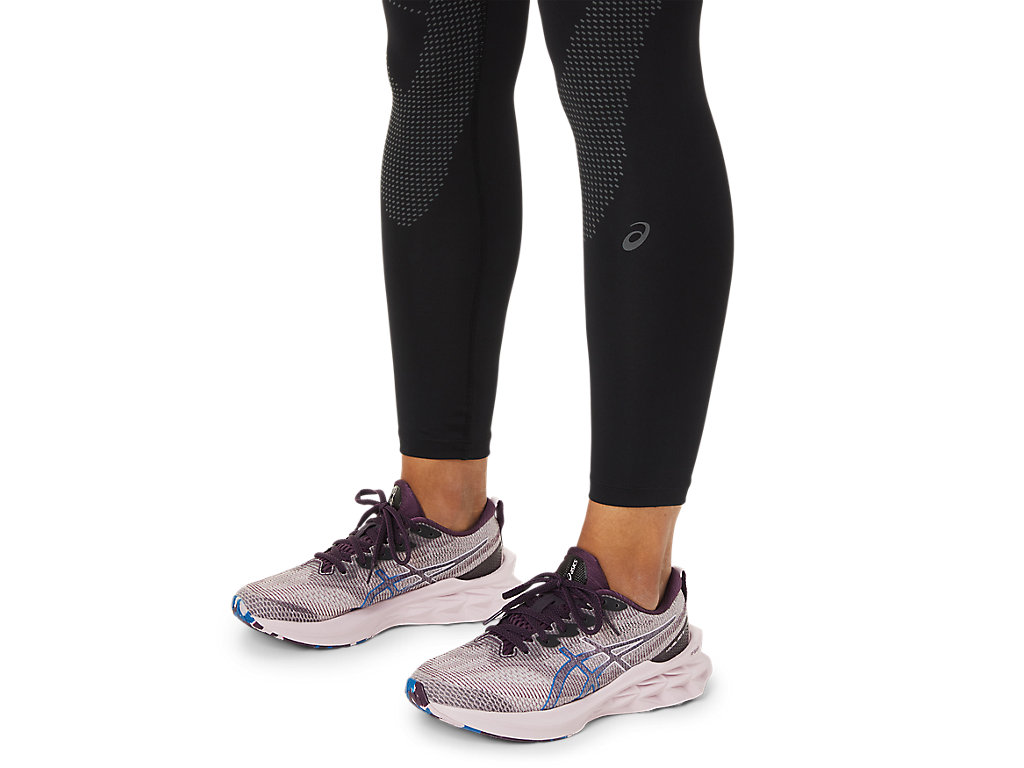 Women's Asics Road Balance Leggings Black | 0357-ZNSDJ