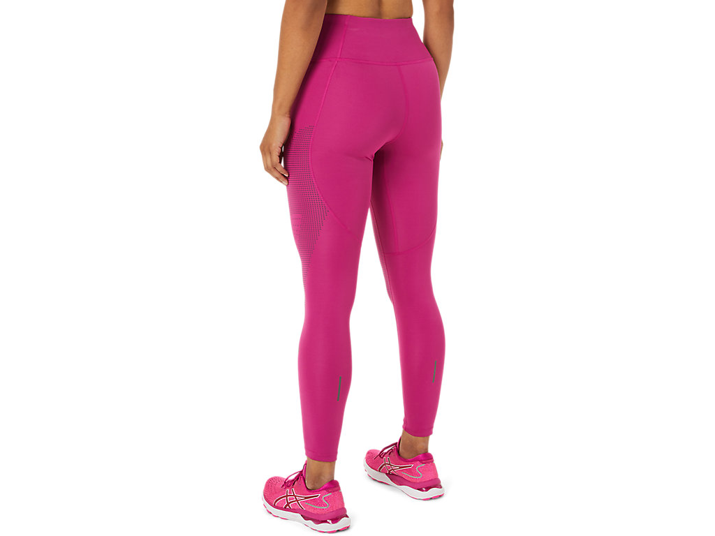 Women's Asics Road Balance Leggings Fuchsia Red | 3864-NTAIW