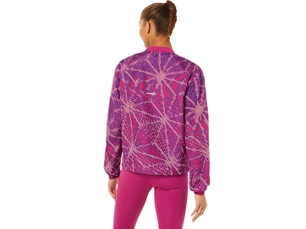 Women's Asics Sakura Jackets Fuchsia | 8640-QTXWO